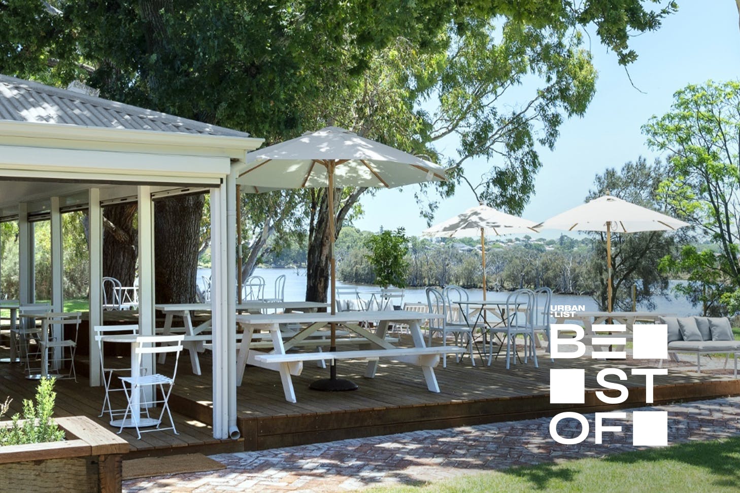 one of Maylands' best cafes, overlooking the river